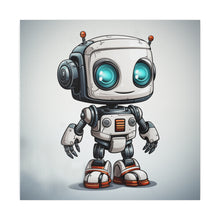 Load image into Gallery viewer, Happy Robot 2 Wall Art | Matte Canvas