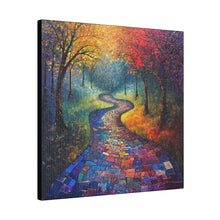 Load image into Gallery viewer, Painted Path Wall Art | Square Matte Canvas
