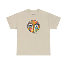 Load image into Gallery viewer, Abstract Colorful Face Art | Unisex Heavy Cotton Tee