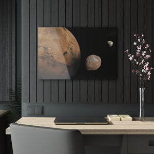 The Moons of Mars Acrylic Prints