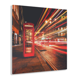 London Streets at Night Acrylic Prints