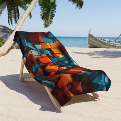 Abstract Shapes Beach Towel