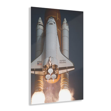Launching of the Shuttle Discovery Acrylic Prints