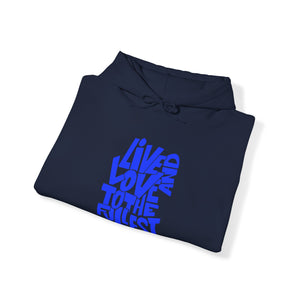 Live & Love Blue | Unisex Heavy Blend™ Hoodie