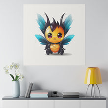 Load image into Gallery viewer, Happy Firefly | Square Matte Canvas
