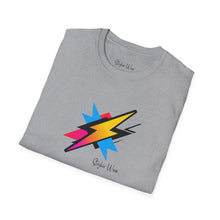 Load image into Gallery viewer, Colorful Lightning Bolt | Unisex Softstyle T-Shirt