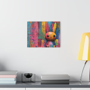 Oil Painted Abstract Rabbit | Acrylic Prints