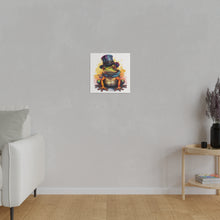 Load image into Gallery viewer, Funky Frog Wall Art | Square Matte Canvas