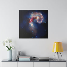 Load image into Gallery viewer, A Galactic Spectacle Wall Art | Square Matte Canvas