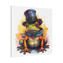 Load image into Gallery viewer, Funky Frog Wall Art | Square Matte Canvas