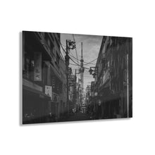 Load image into Gallery viewer, Tokyo Japan City Street Black &amp; White Acrylic Prints