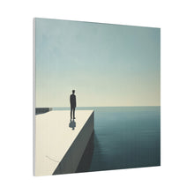 Load image into Gallery viewer, Post Modern Seascape Wall Art | Square Matte Canvas
