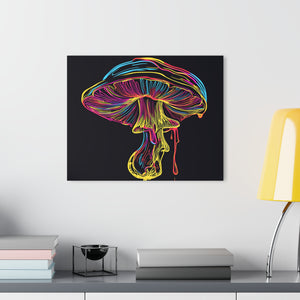Neon Magic Mushroom | Acrylic Prints