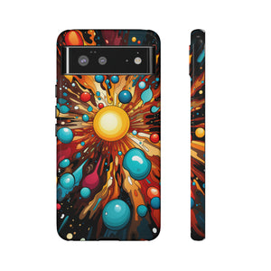 Cosmic Paint Splash | iPhone, Samsung Galaxy, and Google Pixel Tough Cases
