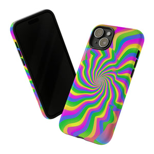 Psychedelic Swirl 4 | iPhone, Samsung Galaxy, and Google Pixel Tough Cases