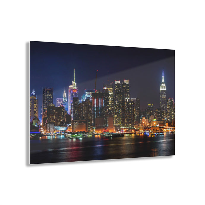New York City Lights Acrylic Prints