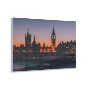 London City at Sunset Acrylic Prints