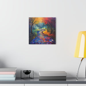 Colorful Painted Path | Acrylic Prints