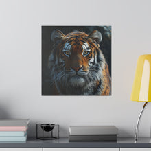 Load image into Gallery viewer, Tiger Portrait Wall Art | Square Matte Canvas
