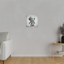 Load image into Gallery viewer, Happy Robot 2 Wall Art | Matte Canvas