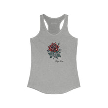 Load image into Gallery viewer, Vintage Tattoo Rose | Women&#39;s Ideal Racerback Tank
