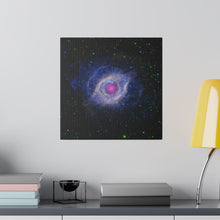 Load image into Gallery viewer, The Helix Nebula Wall Art | Square Matte Canvas