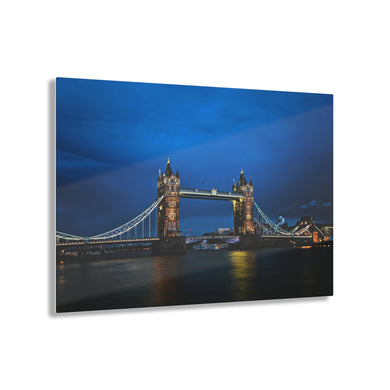 London Tower Bridge at Night Acrylic Prints