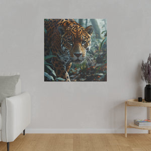 On the Hunt Wall Art | Square Matte Canvas