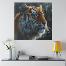 Load image into Gallery viewer, Majestic Tiger Wall Art | Square Matte Canvas