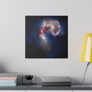 A Galactic Spectacle Wall Art | Square Matte Canvas