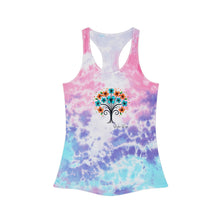 Load image into Gallery viewer, Colorful Bouquet | Tie Dye Racerback Tank Top