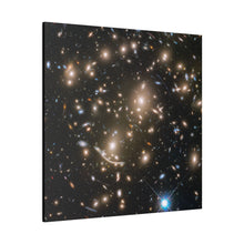 Load image into Gallery viewer, Galaxy Cluster Wall Art | Square Matte Canvas
