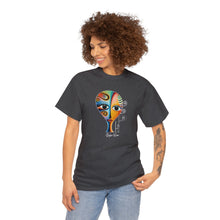 Load image into Gallery viewer, Abstract Colorful Portrait | Unisex Heavy Cotton Tee