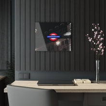 Load image into Gallery viewer, London Underground 2 Black &amp; White with Color Acrylic Prints