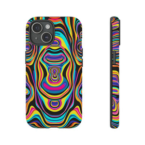 Psychedelic Colors 9 | iPhone, Samsung Galaxy, and Google Pixel Tough Cases