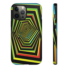 Load image into Gallery viewer, Psychedelic Illusion | iPhone, Samsung Galaxy, and Google Pixel Tough Cases