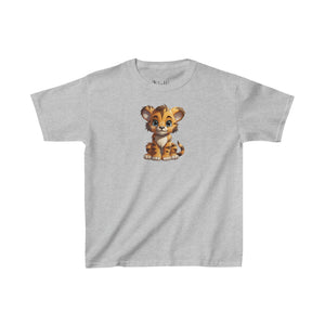 Happy Tiger Cub | Kids Heavy Cotton™ Tee
