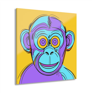 Funky Monkey Pop Art | Acrylic Prints
