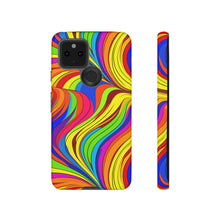 Load image into Gallery viewer, Wavy Colors | iPhone, Samsung Galaxy, and Google Pixel Tough Cases