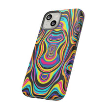 Load image into Gallery viewer, Psychedelic Colors 9 | iPhone, Samsung Galaxy, and Google Pixel Tough Cases