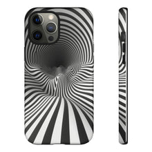 Load image into Gallery viewer, Black &amp; White Illusion | iPhone, Samsung Galaxy, and Google Pixel Tough Cases