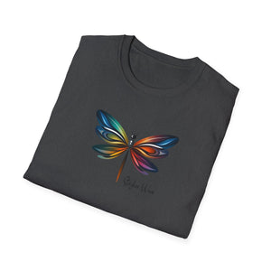 Colorful Dragonfly | Unisex Softstyle T-Shirt