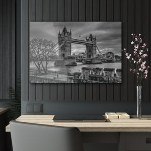 London Tower Bridge Black & White Acrylic Prints