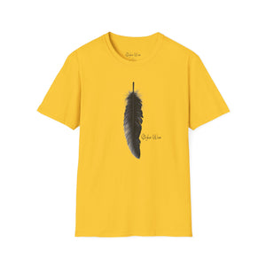 Single Feather | Unisex Softstyle T-Shirt