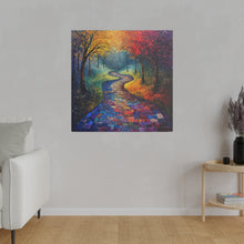 Load image into Gallery viewer, Painted Path Wall Art | Square Matte Canvas