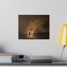 Load image into Gallery viewer, Swirling Fireworks | Matte Canvas, Stretched, 0.75&quot;