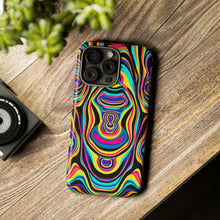 Load image into Gallery viewer, Psychedelic Colors 9 | iPhone, Samsung Galaxy, and Google Pixel Tough Cases