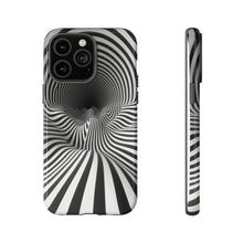Load image into Gallery viewer, Black &amp; White Illusion | iPhone, Samsung Galaxy, and Google Pixel Tough Cases