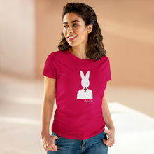 Load image into Gallery viewer, White Rabbit | Women&#39;s Midweight Cotton Tee