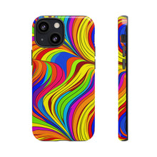 Load image into Gallery viewer, Wavy Colors | iPhone, Samsung Galaxy, and Google Pixel Tough Cases